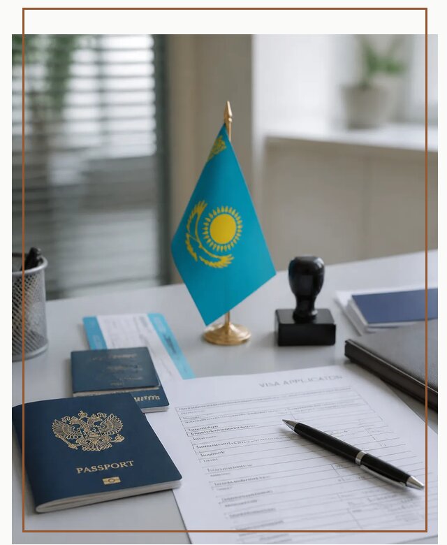 Оформление визы в Казахстан для поездки и работы в Сасове
