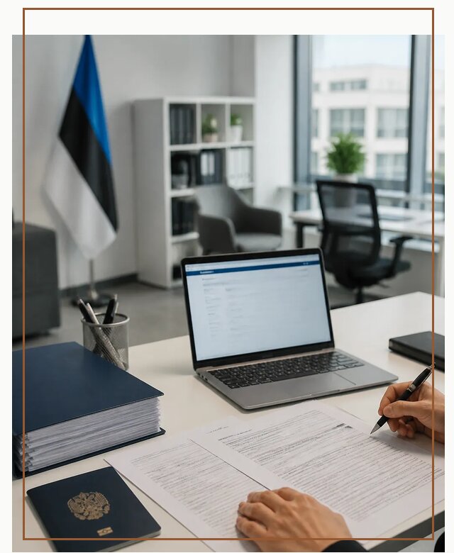 Оформление ВНЖ в Эстонии для переезда и легального проживания в Сасове